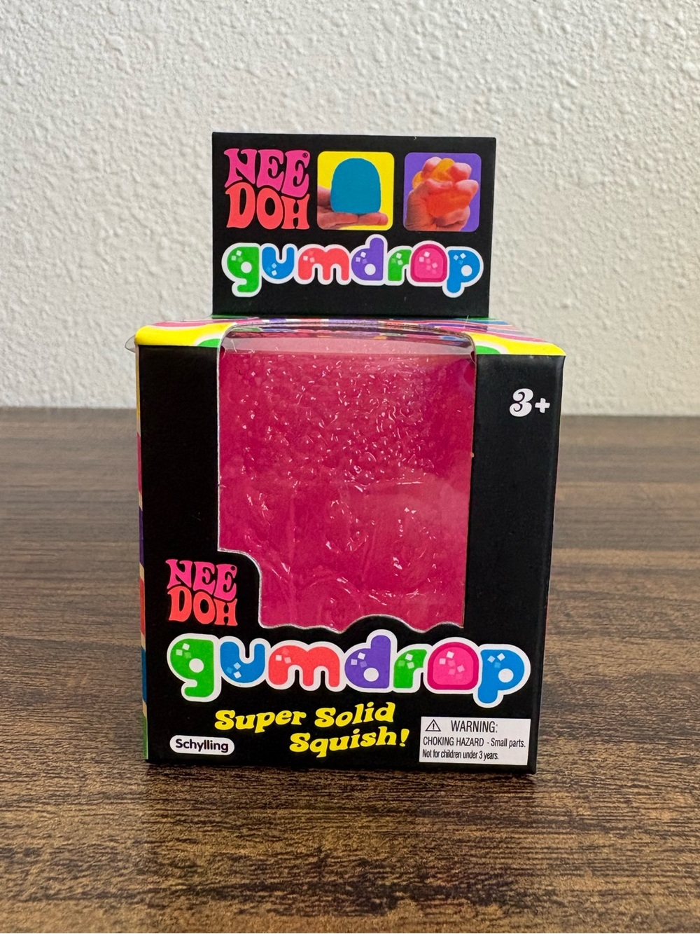 Nee Doh Gumdrop Super Solid Squish Squeezable Stress Reliever